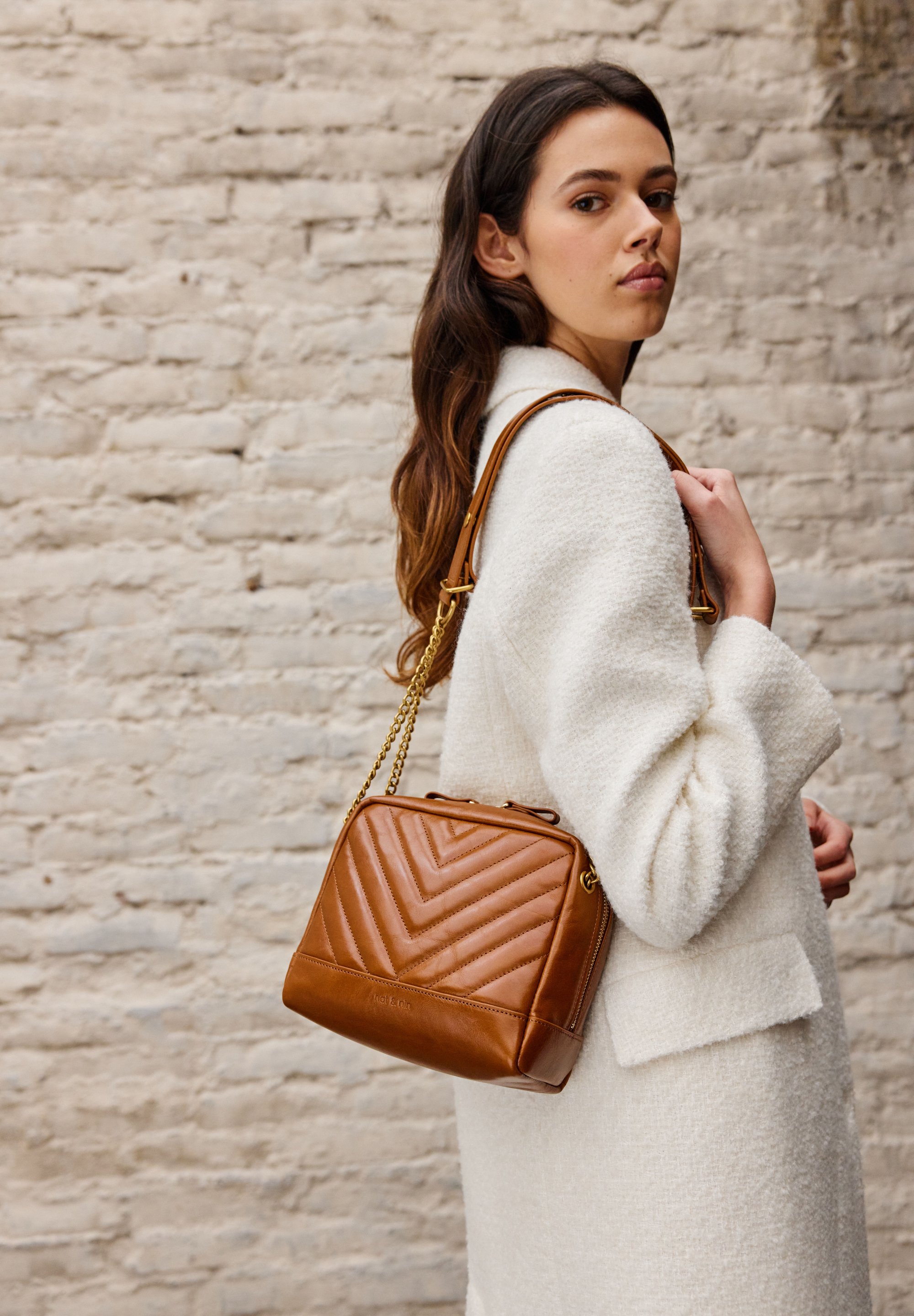 Handbag Nat Et Nin Macy Nat Nin RIO Sac Bandoulière Brown/marron - Main Image