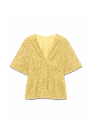 Vero Moda, TOP VMDEA TOP - Blouse - pale banana