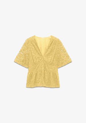 Vero Moda, TOP VMDEA TOP - Blouse - pale banana