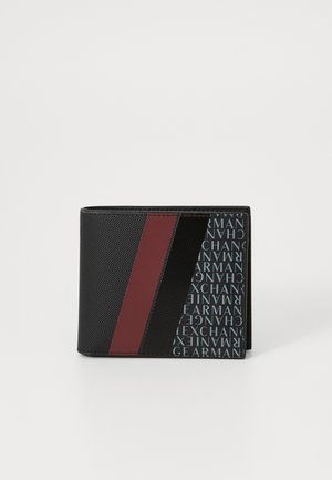 WALLET UNISEX - Portofel - black/pomegranate