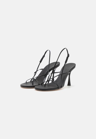 Studio Amelia WISHBONE  - Sandales à talons hauts - black