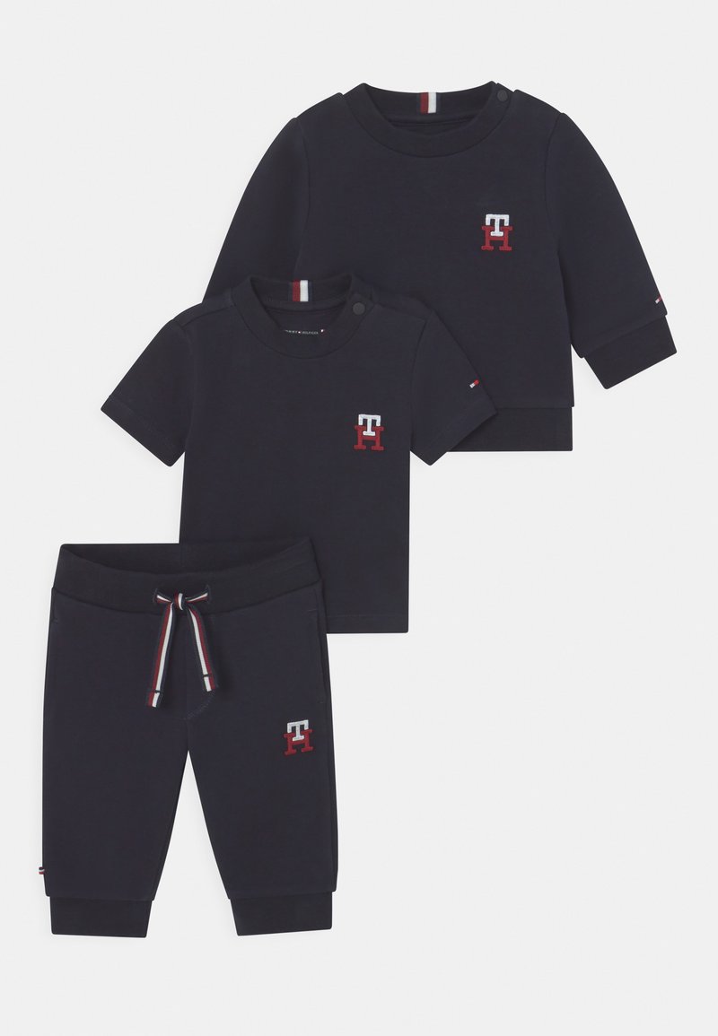 Tommy Hilfiger BABY MONOGRAM GIFTPACK UNISEX SET Teplákové kalhoty desert sky/modrá Zalando.cz
