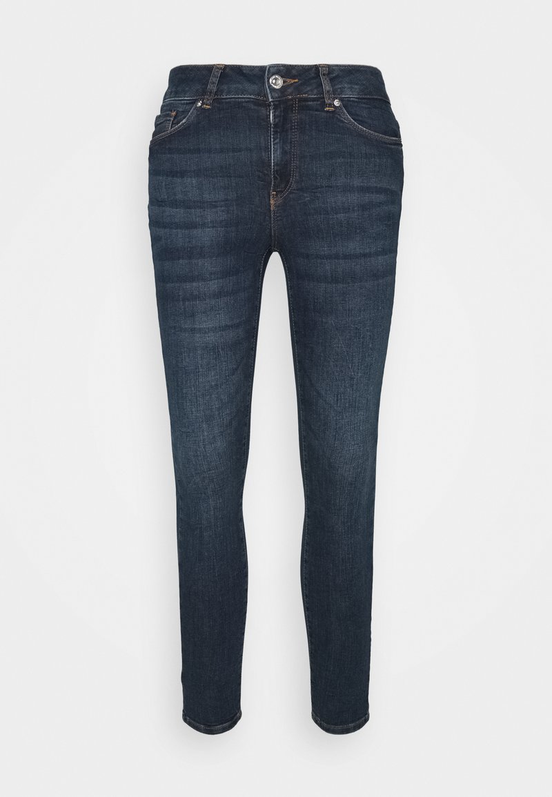 Vero Moda Petite Slim fit jeans donkerblauw denim Vero Moda Petite Slim fit jeans donkerblauw denim