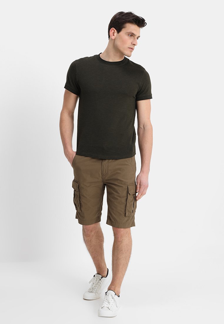 Petrol Industries Shorts - deep tobacco/brun - Zalando.dk