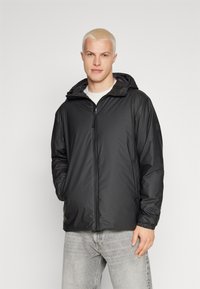 Rains - LOHJA JACKET UNISEX - Veekindel jope - black Väikepilt 1