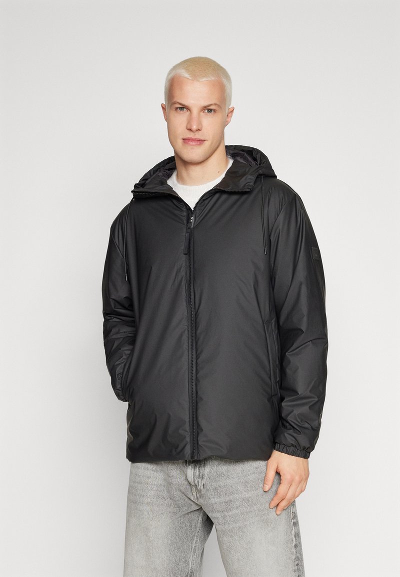 Rains LOHJA JACKET UNISEX - Waterproof jacket - black - Zalando.co.uk