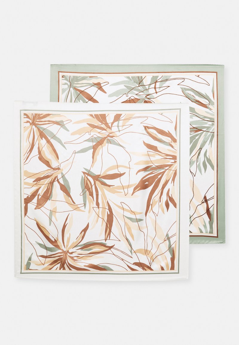 Zign 2 PACK - Lenço - offwhite/brown