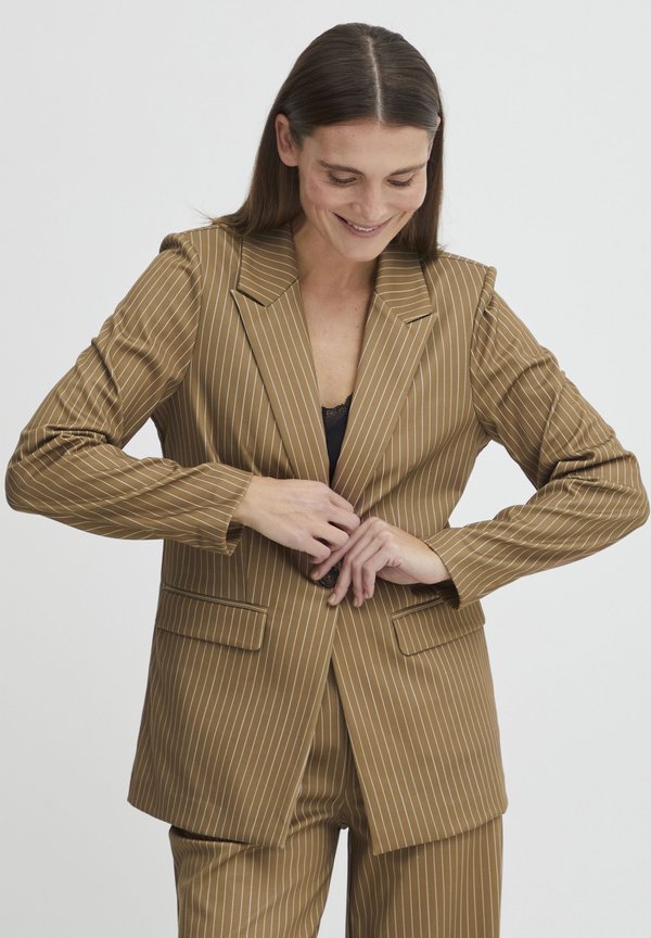 BYRIZETTA - Kurzmantel - toasted coconut mix