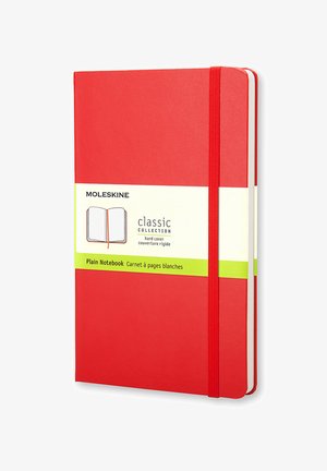 Notizbuch L blanco rot HCDIN A5 - Otros accesorios - red