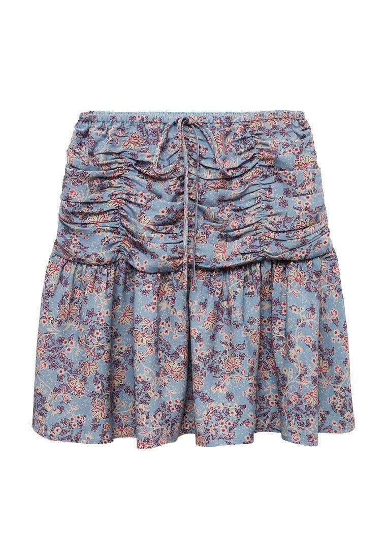 Mango Kids Minirok lichtblauw Mango Kids Minirok lichtblauw