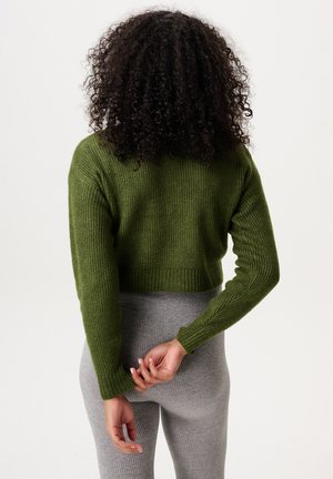 Noppies, STRICKJACKE - Vest - chive
