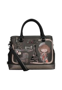 Anekke Sac Shopper Mademoiselle Multicolor - Grand Cabas Spacieux Et Élégant, Idéal Shopping Et Voyage