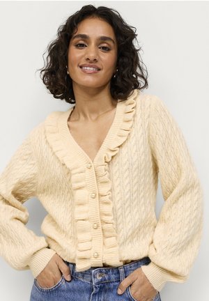 Ellos Collection Strickjacke - hellbeige