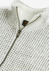 Next REGULAR CHENILLE THROUGH - Kardigan - ecru cream