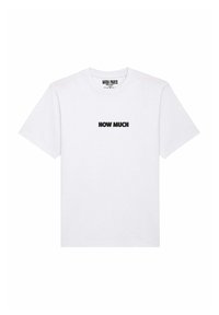HOW MUCH HEAVYWEIGHT - T-shirt con stampa - white