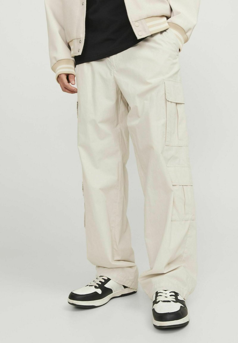 Jack & Jones JPSTBILL TYLER - Pantaloni cargo - moonbeam