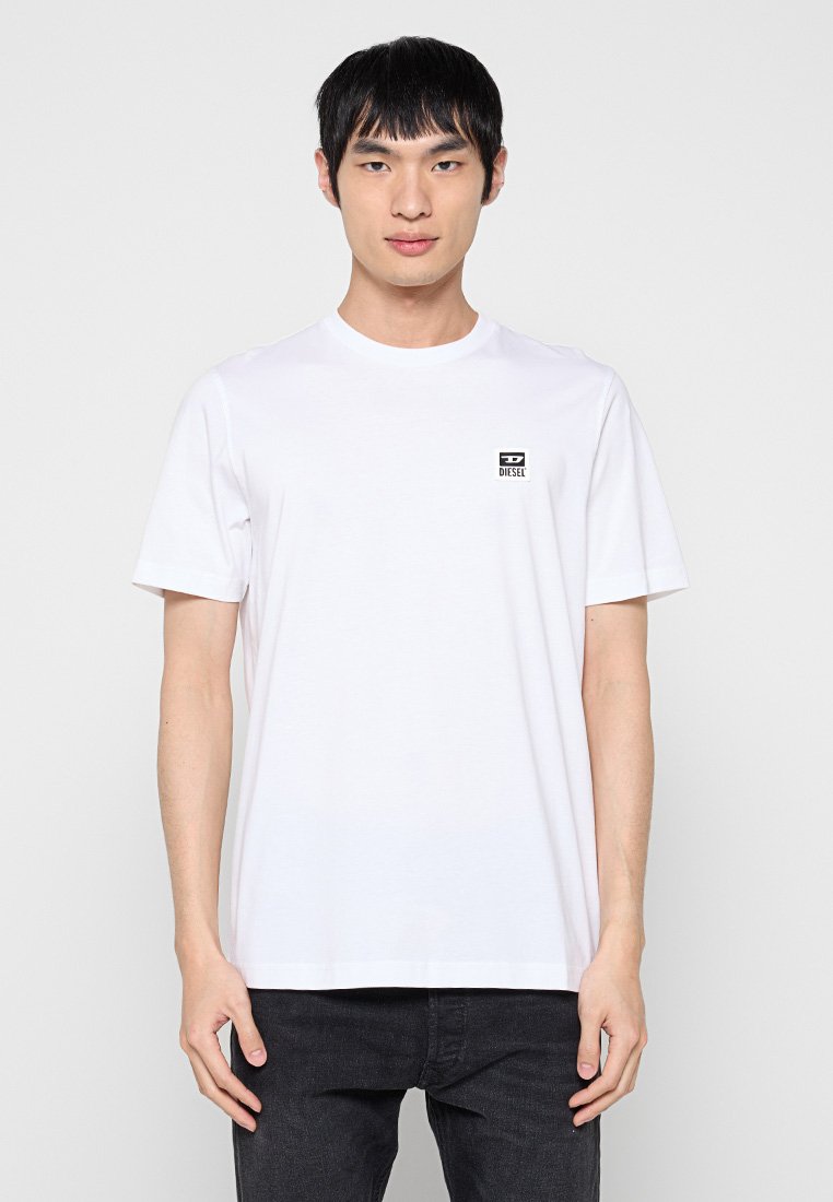 Diesel T-shirt basic wit Diesel T-shirt basic wit