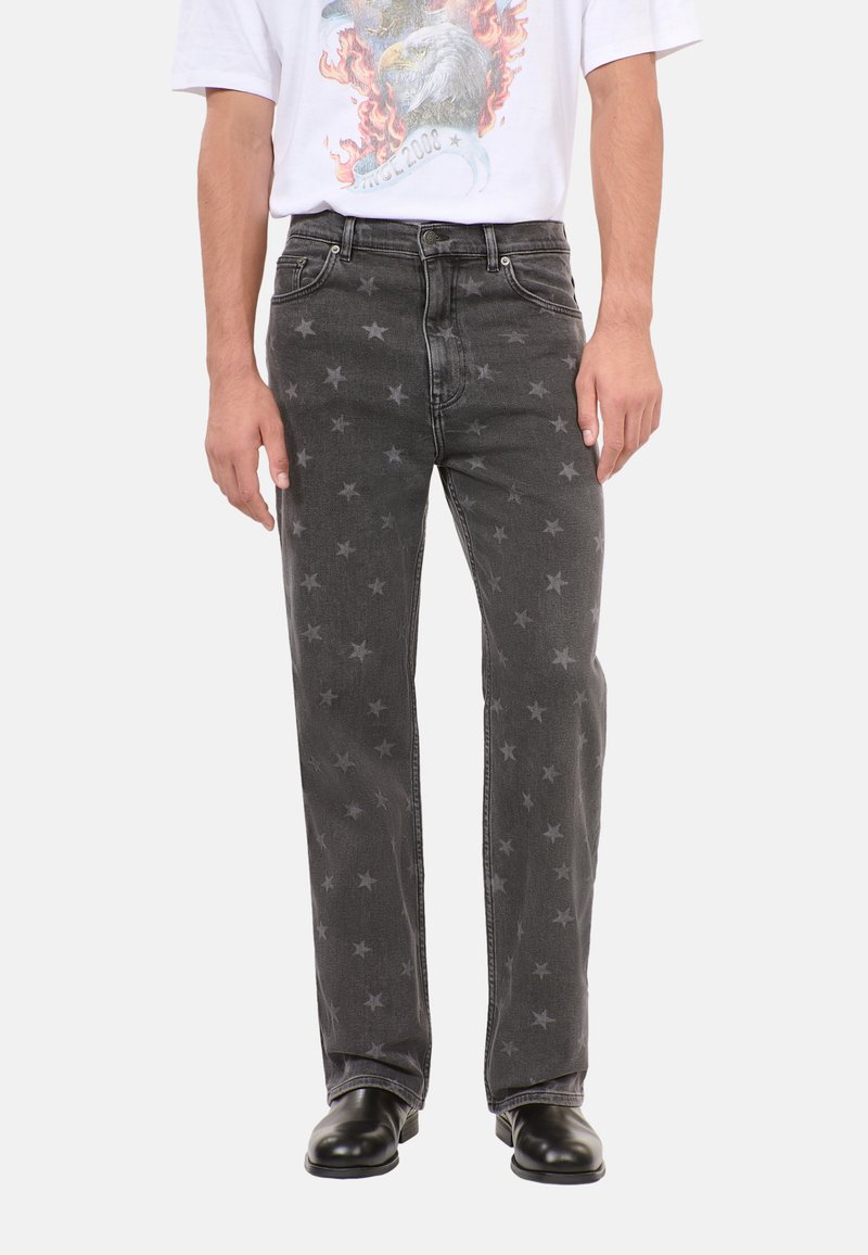 The Kooples ÉTOILES - Vaqueros rectos - black washed