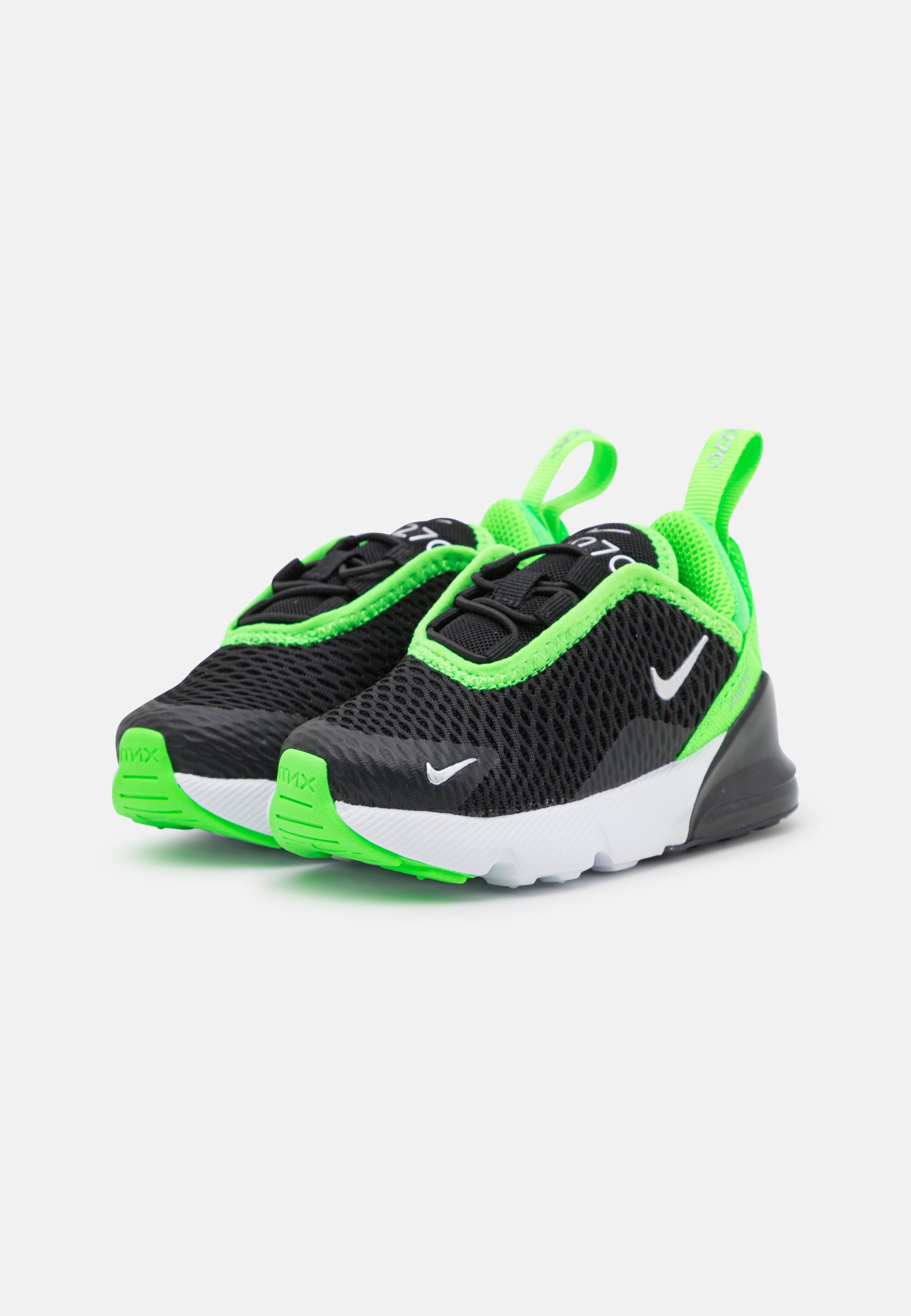 Nike Sportswear AIR MAX 270 BT - Sneakers laag - black/chrome/green  strike/white/zwart - Zalando.be