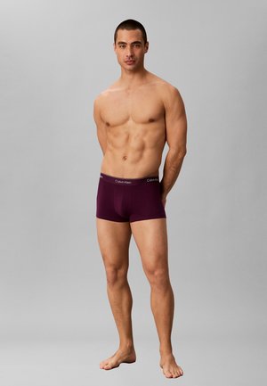 Calvin Klein Underwear, ICON 3 PACK - Kurze Boxershorts - black/harbor mist/dark purple