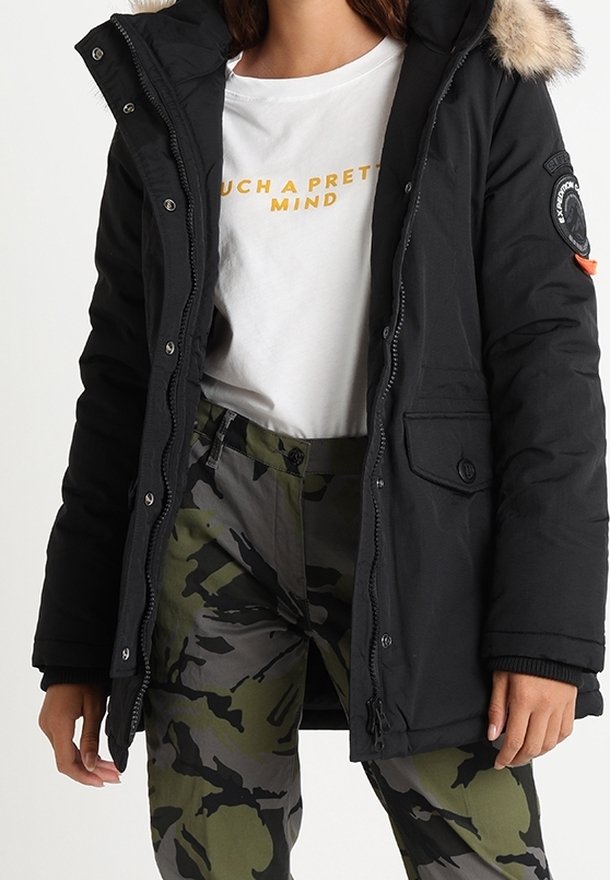 Superdry & Co Cappotto invernale - black
