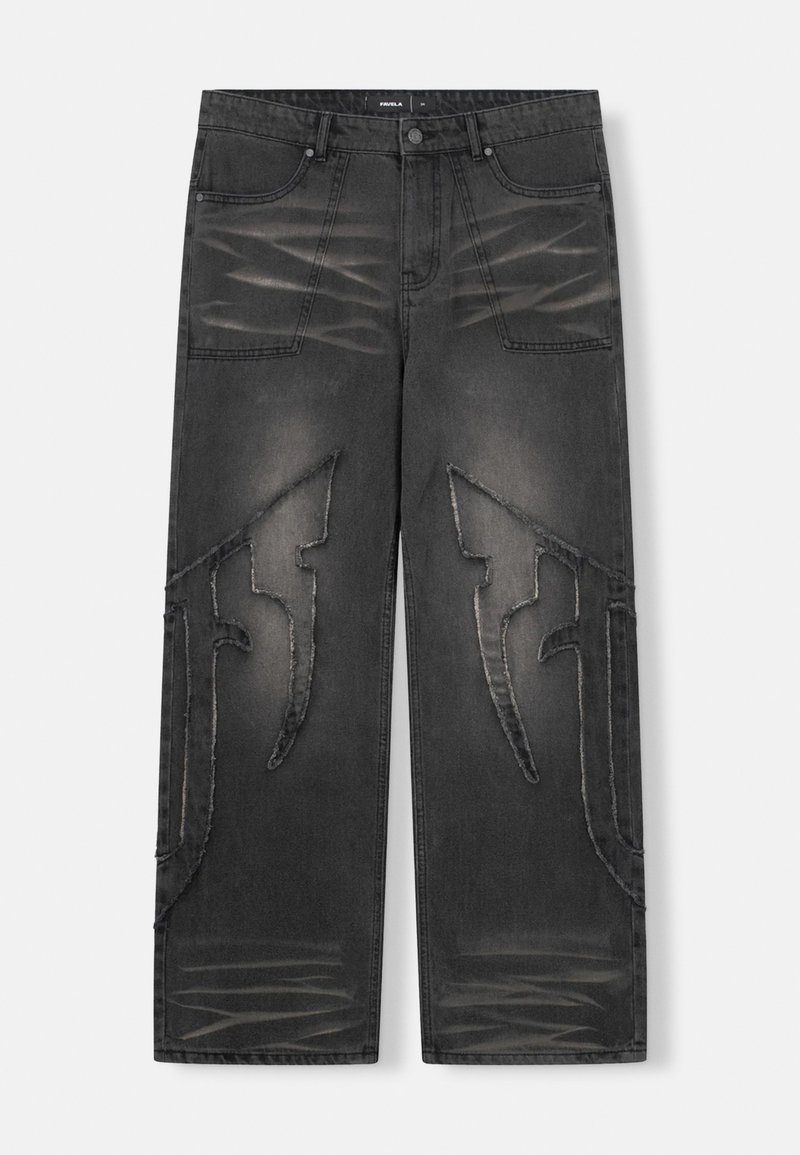 FAVELA Relaxed fit jeans zwart FAVELA Relaxed fit jeans zwart