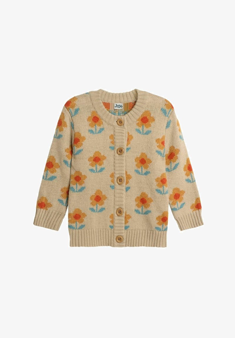 JoJo Maman Bébé FLORAL - REGULAR FIT - Gilet - mustard