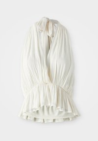 FLOWY HALTERNECK - Blouse - creme