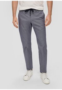 s.Oliver REGULAR FIT - Pantalones - grau meliert