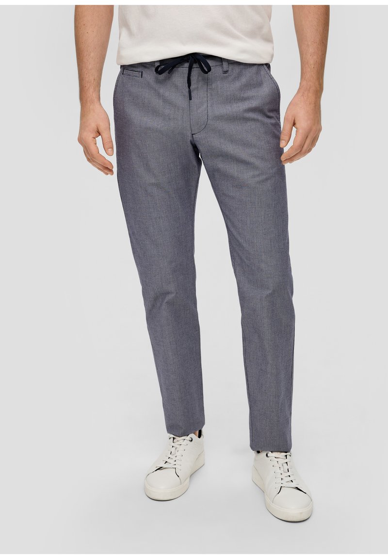 s.Oliver REGULAR FIT - Pantalones - grau meliert