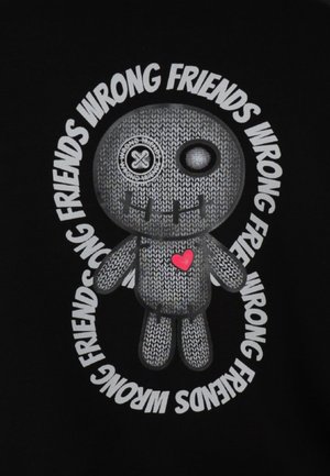 Wrong Friends, KIOWA SWEATER - Sudadera - black