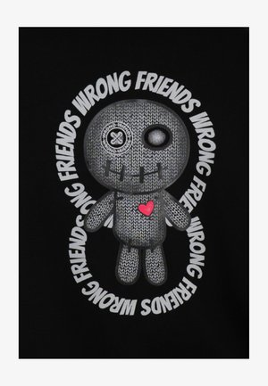 Wrong Friends, KIOWA SWEATER - Sudadera - black
