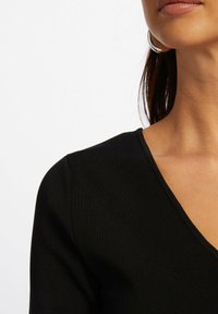 Morgan A-LINE MINI - Gebreide jurk - noir