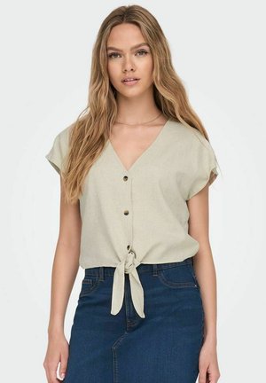 JDYSAY KNOT  - Bluse - oatmeal