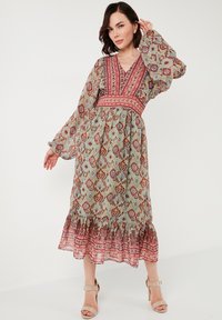 LELA Dnevna obleka - khaki