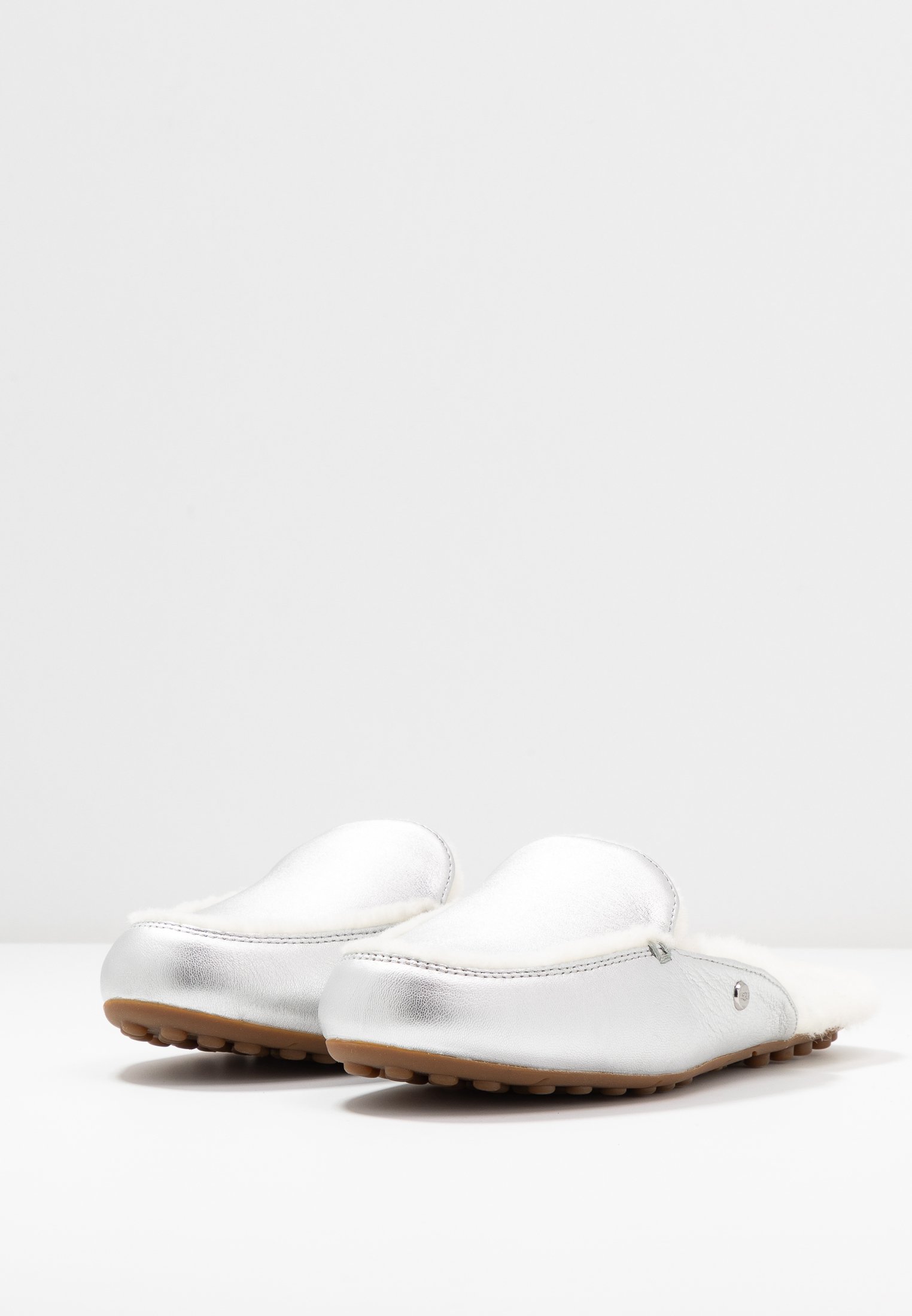 ugg slippers silver