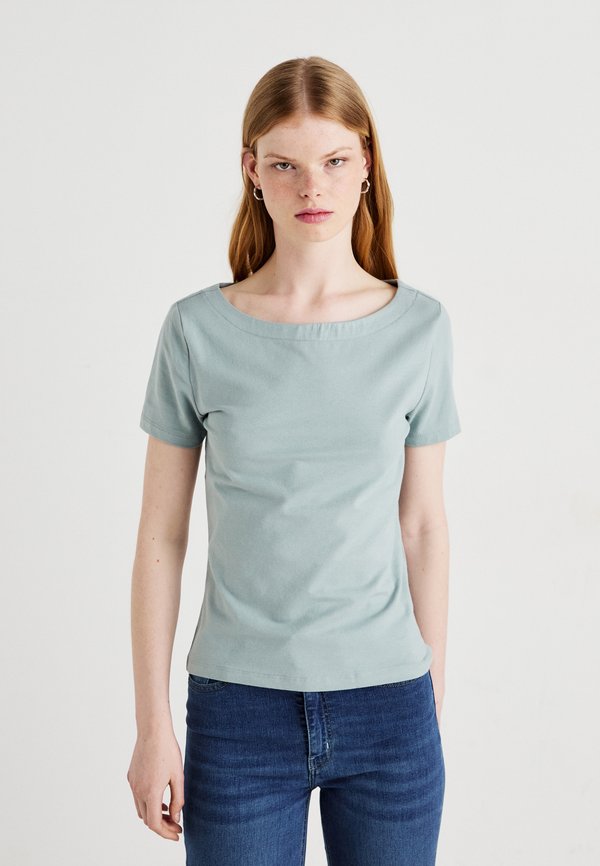 ONLLIVE LOVE LIFE BOATNECK - Basic T-shirt - abyss