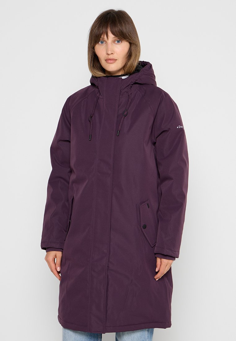 dreimaster Parka paars