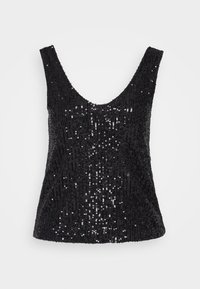 ONLY ONLANA SEQUINS - Top - black