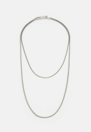 Jack & Jones JACLAN 2 PACK NECKLACE UNISEX - Κολιέ - silver coloured