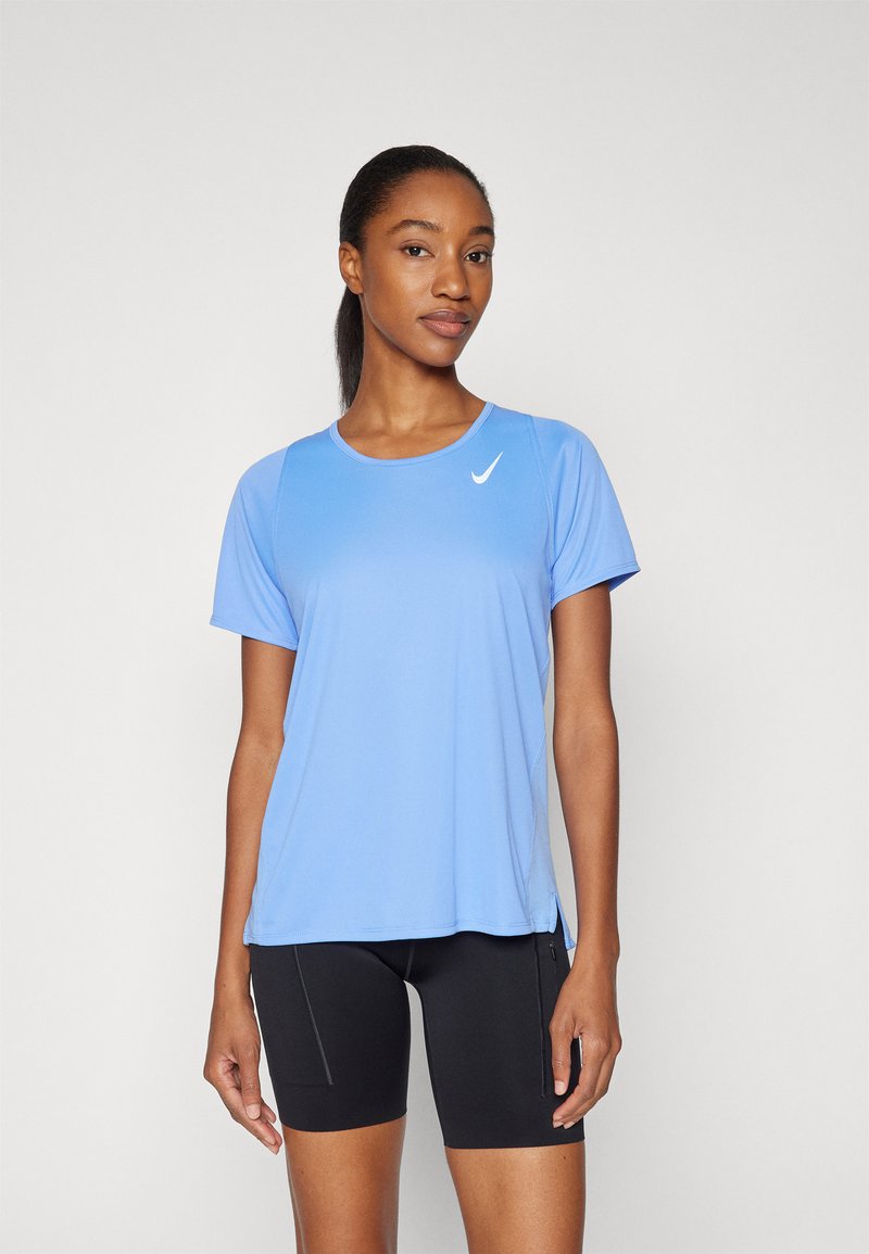 Nike Performance FAST TOP - Spordi T-särk - royal pulse/reflective silver