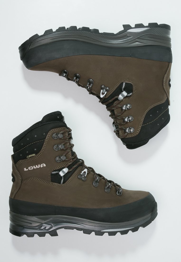 Lowa TIBET GTX WXL - Scarponi da montagna - sepia/schwarz/nero - Zalando.it