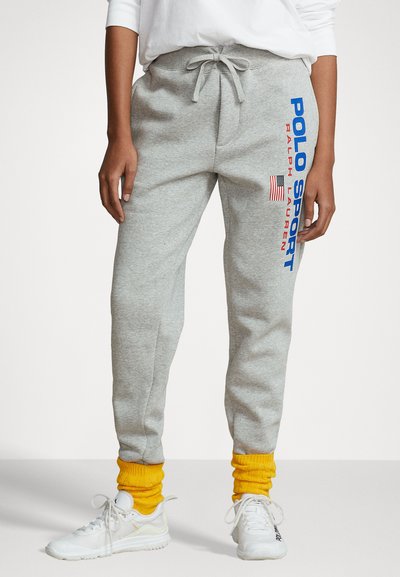 Polo Ralph Lauren POLO SPORT JOGGERS - Spodnji deli trenirk - andover heather/red