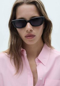 Mango Bluza z gumbi - pink