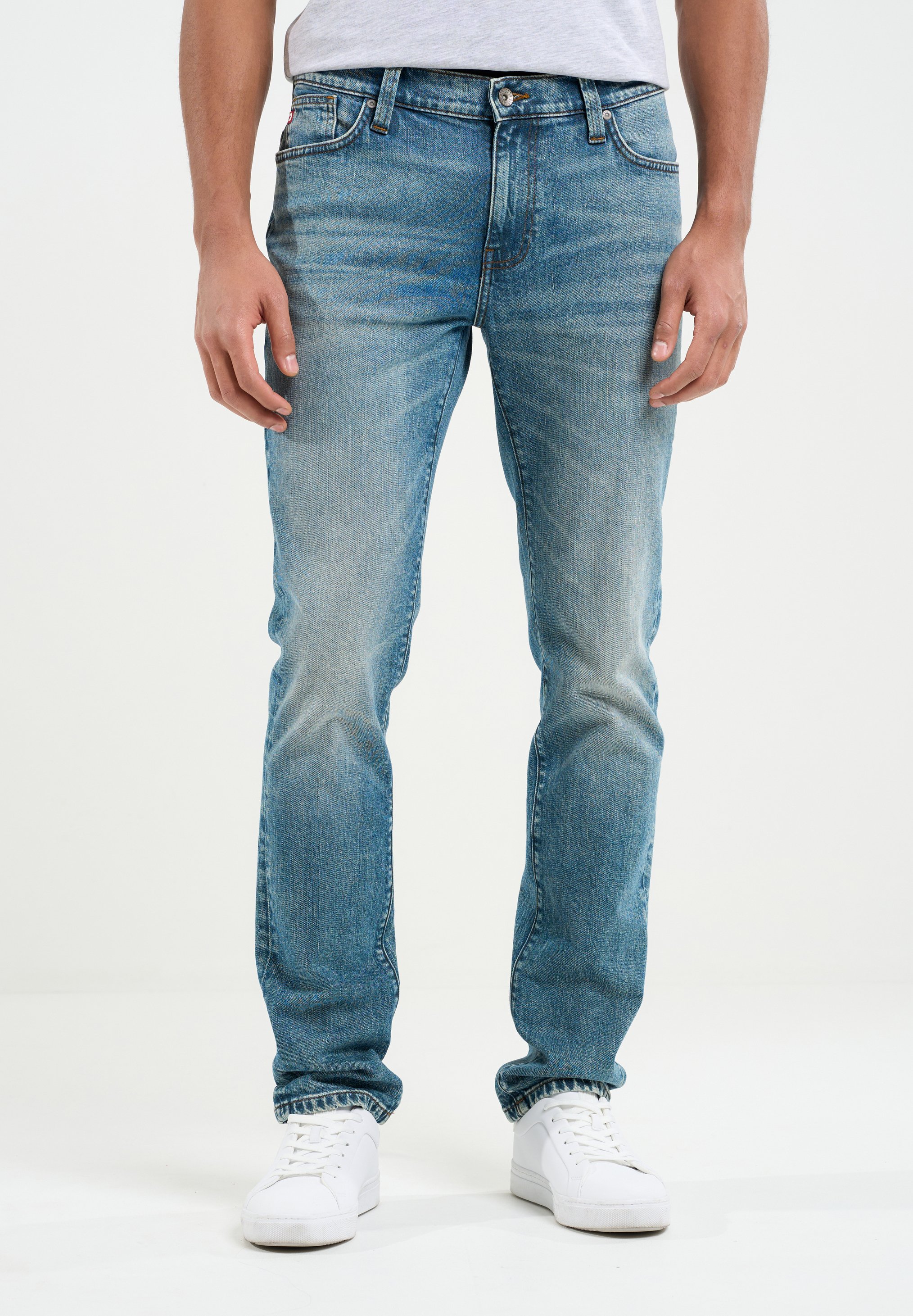 BLEND Twister Jeans Noos Slim Uomo – Cotone Elastan, Vestibilità Slim, Chiusura Con Bottone E Zip