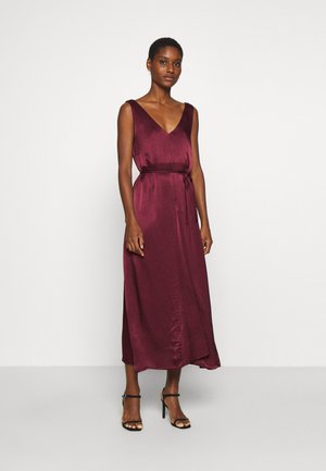 SRSHANIA MIDI DRESS - Robe de cocktail - tawny port