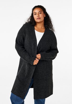 FLASH MIT SCHLITZEN - Jopica - dark grey melange