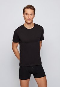 BOSS 3 PACK - Hemd - black