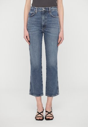 PINCH WAIST - Jeans Bootcut - blue denim