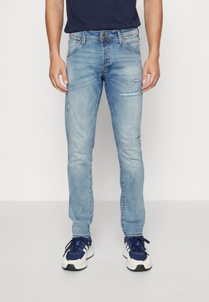 JJIGLENN FOX  NOOS - Traperice uskog kroja - blue denim